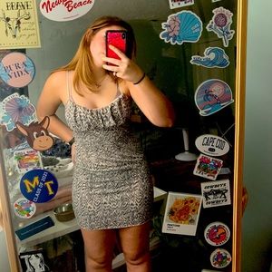 Patterned Bodycon dress from Urban Outfitters